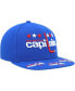 Men's Navy Washington Capitals Vintage-Inspired Hat Trick Snapback Hat