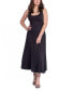 Women's Relaxed Sleeveless Tunic A-Line Long Dress