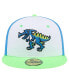 Men's White Myrtle Beach Pelicans Theme Night Pelisaurus Rex 59FIFTY Fitted Hat