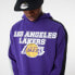 NEW ERA Los Angeles Lakers NBA Large Graphic hoodie