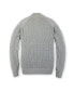 Men's Long Sleeve Raglan Half Zip Sweater