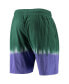 Men's Green and Purple Milwaukee Bucks Hardwood Classic Authentic Shorts