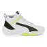 Puma Rebound Future Evo Core Lace Up Mens White Sneakers Casual Shoes 38637902