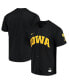 Men's Black Iowa Hawkeyes Replica Vapor Elite Full-Button Baseball Jersey