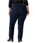 Plus Size Classic Mid-Rise Straight-Leg Jeans