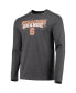 Комплект пижамы Concepts Sport Orange, Heathered Charcoal Distressed Syracuse Orange Meter Long Sleeve T-shirt and Pants Sleep Set