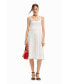 Women's A-line midi dress