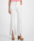 Juniors' Super-High-Rise Split-Seam Flare-Leg Jeans, Created for Macy's