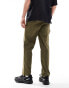 ONLY & SONS pull on straight fit worker trouser in khaki