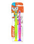 Toothbrush for children aged 3-6 years Children Duopack 2 pcs