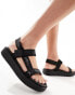 HUGO RED strappy sandals in black