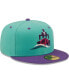 Men's Turquoise, Purple Peoria en el Rio Copa De La Diversion 59FIFTY Fitted Hat