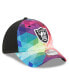 Men's Pink Las Vegas Raiders 2023 NFL Crucial Catch 39THIRTY Flex Hat