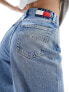 Tommy Jeans Clare high waisted wide leg jeans in light wash