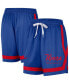 Women's Royal Philadelphia 76ers Crossover Performance Shorts