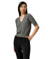 Women's V-Neck Cashmere T-shirt