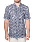 Men's Printed Short-Sleeve Woven Shirt