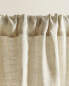 Washed linen curtain 140 x 270cm