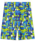 Max and Olivia Boys 2-Pc. Lime Snooze Tee & Short Pajama Set