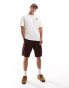 Jack & Jones oversized t-shirt with creative club backprint in beige