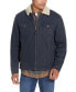 Men's Sherpa Lined Canvas Twill Trucker Jacket