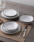 Austin Platinum 12-Piece Dinnerware Set, Service for 4