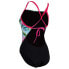 PHELPS Flamingo Open Back Swimsuit