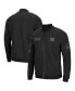 Men's Black Maine Black Bears OHT Military-Inspired Appreciation High-Speed Bomber Full-Zip Jacket