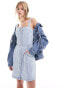 Levi's Drea denim dress in light blue wash