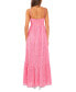 Women's Eyelet Embroidered Cotton Maxi Dress