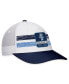 Men's White, Navy North Carolina Tar Heels Retro Fade Snapback Hat