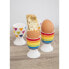 KITCHENCRAFT Rainbow Egg Cup 4 Units