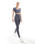 ASOS 4505 Tall seamless high waist gym leggings in navy