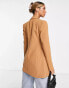 ASOS DESIGN double breasted suit blazer in tan