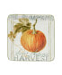 Autumn Harvest Canape Square Plate, Set of 4