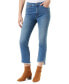 Women's Shilo Frayed-Hem Crop Boot-Cut Jeans