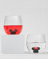 Mickey Minnie Icon Short Drinking Glass, Set of 2