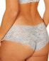 Cosabella "Never Say Never" Dove Gray Lace Hotpant Women's L/Xl