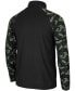 Men's Black UCF Knights OHT Military-Inspired Appreciation Take Flight Raglan Quarter-Zip Jacket