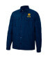 Men's Navy Notre Dame Fighting Irish Detonate Quilted Full-Snap Jacket