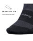 Men's High Performance Ultra Light Ankle Sock - No Show Socks for Women & Men with Heel Tab - Medium