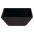 RUBIO Stoneware Black Salad Bowl 22x22x9 cm