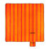 Picknickdecke 200x200cm orange gestreift