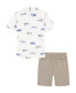 Пижама Kids Headquarters Boys Polo Shirt and