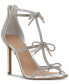 Women's Nolino Beaded Bow T-Strap Dress Sandals, Created for Macy's