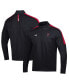 Men's Black Texas Tech Red Raiders Midlayer Half-Zip Jacket