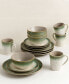 Stoneware Drop, Set of 16