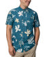 Men's Watson Short Sleeve Button-Front Tropical Shirt