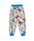 Little Boys Sonic the Hedgehog Tails Knuckles French Terry Sweatshirt and Jogger Pants Set to