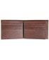 Men's Bellagio Collection Center Wing Bifold Wallet with Coin Pocket